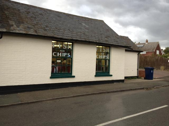 Fish and Chips shop near Cambridge